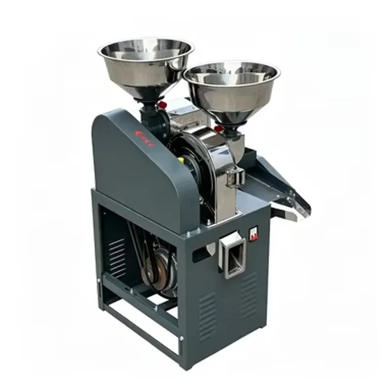 For 6N40-9FC21 Stainless Steel Horizontal Rice Milling Machine and Grinder Combination