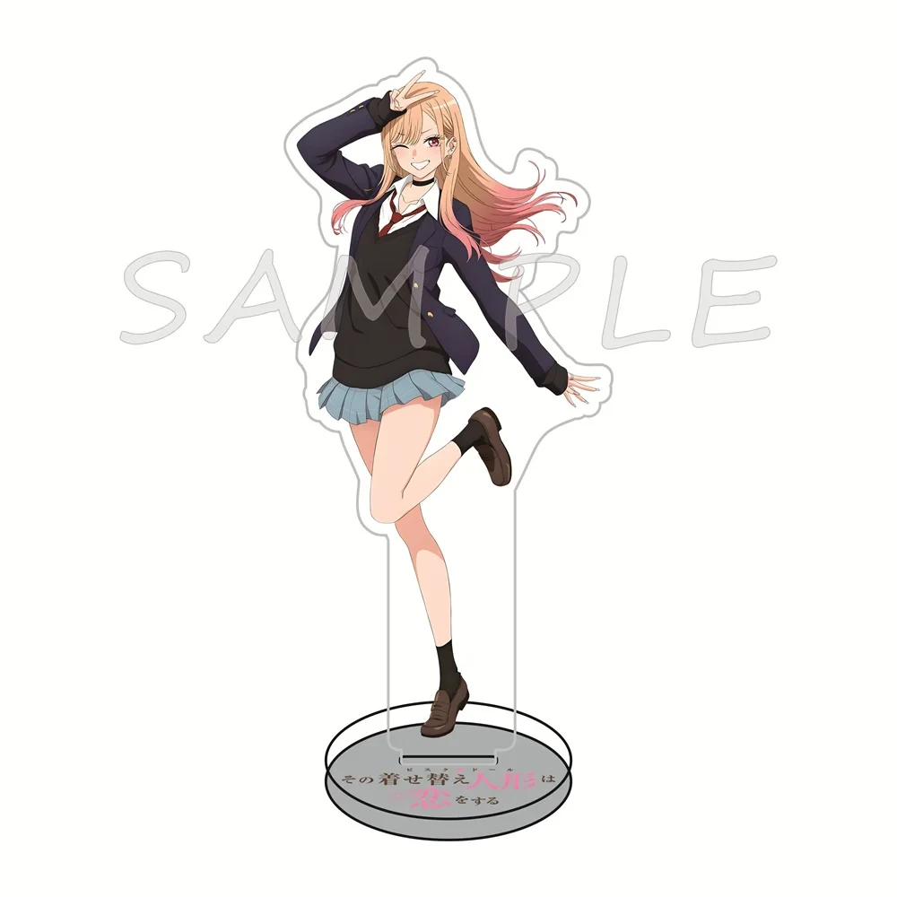 My Dress-Up Darling Season 2 School Uniform Version 15cm Acrylic Stand Figures keychain Anime Collectible Merchandise Fan Gift