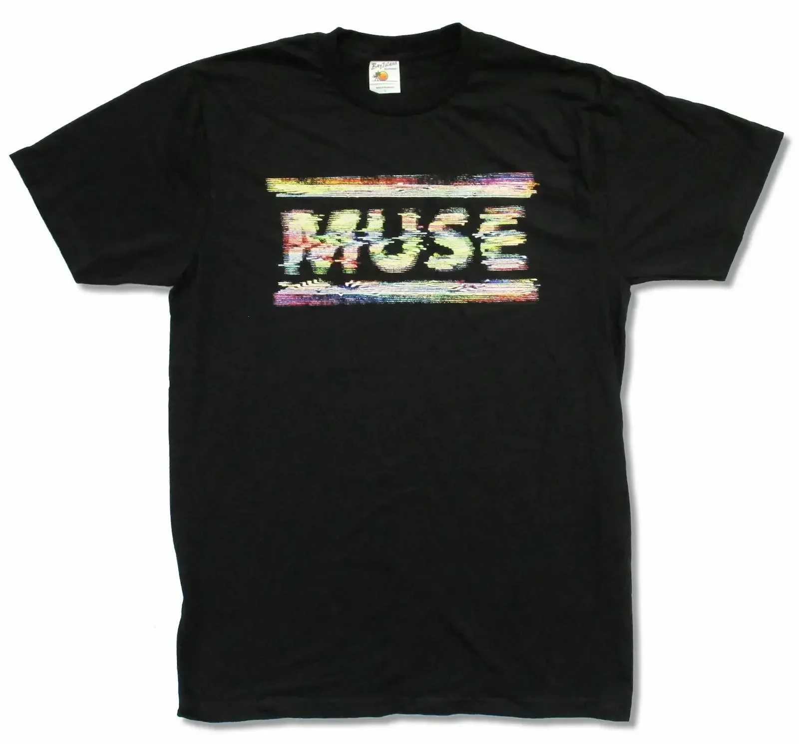 Muse Static Image Black T Shirt New Official Band Merch 2019 Unisex Tees