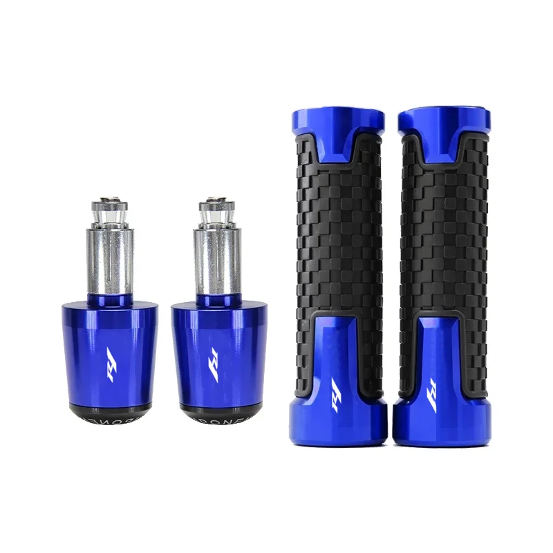 

Motorcycle Accessories CNC Handle Bar Handlebar Grips Cap End For YAMAHA YZF R1 YZFR1 2004 2005 2006 2007 2008 2009 2010 2011