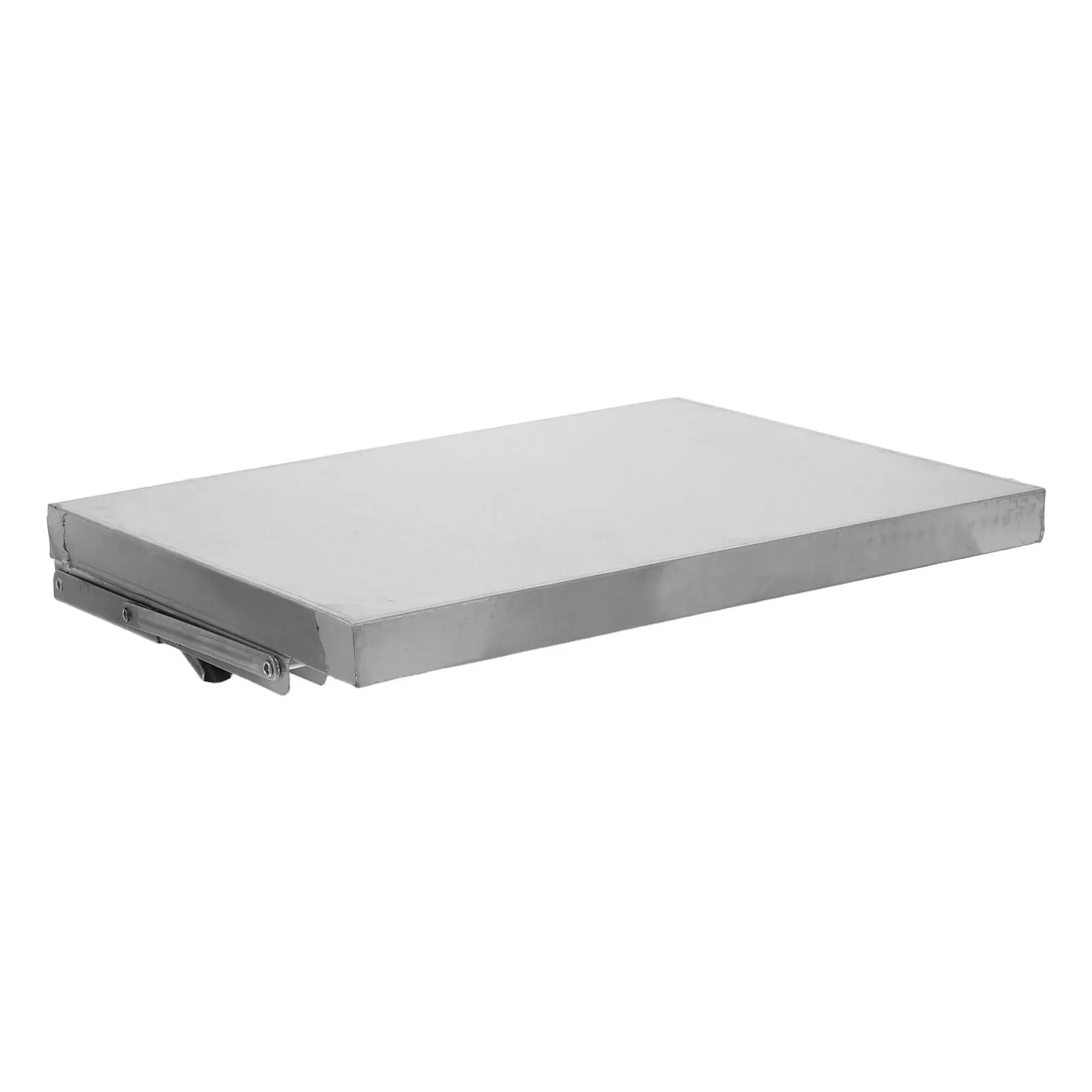 Folding Stainless Steel Wall Shelf Metal Shelf Wall Mounted Storage Rack Multipurpose Use 15.72x11.71 Kitchen Bathroom Organizer