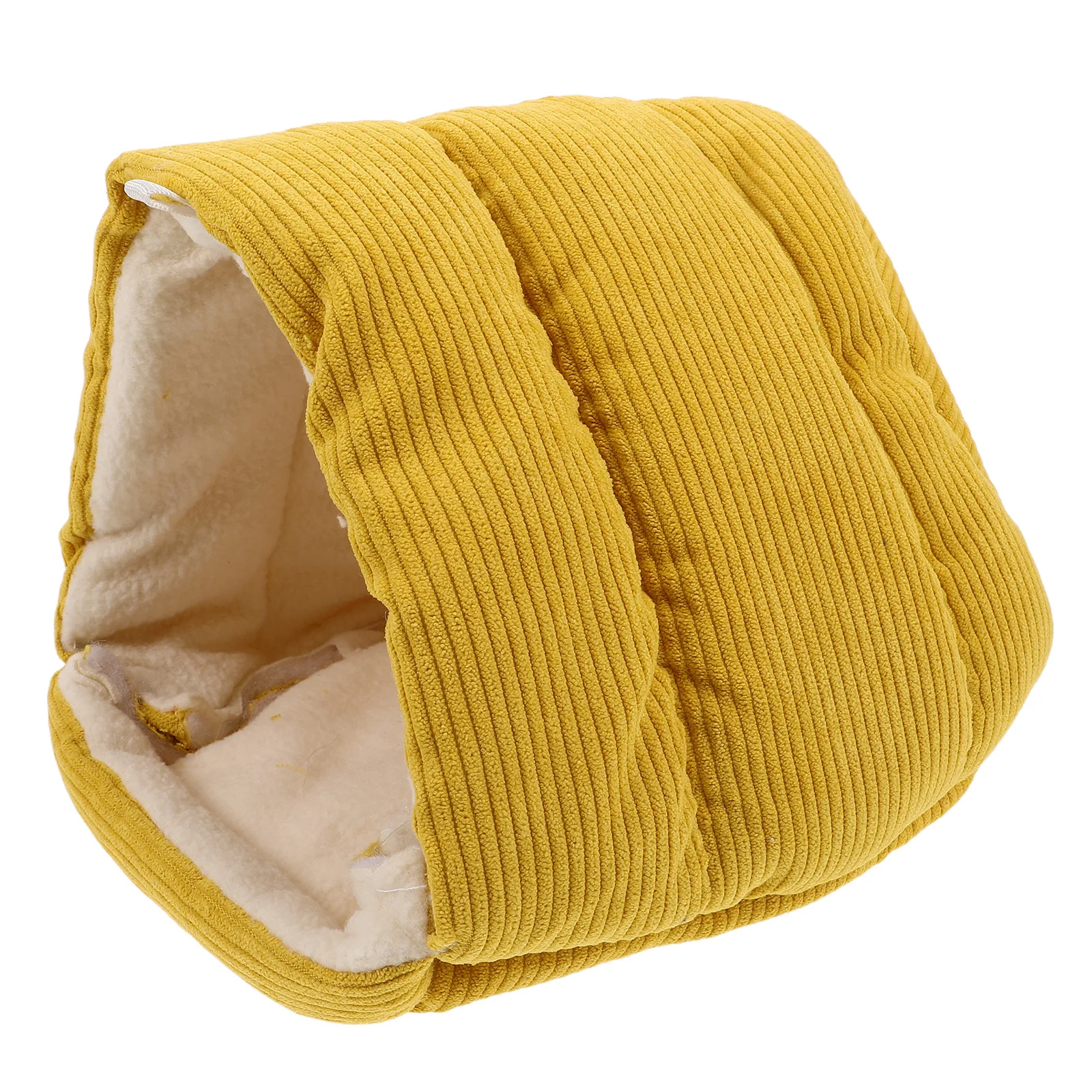 

1pcs Pet Bird Nest Soft Cotton Hanging Hammock Bed For Warm Sleeping Space Saving Snuggle Hut For Budgies Parakeets Cockatiels