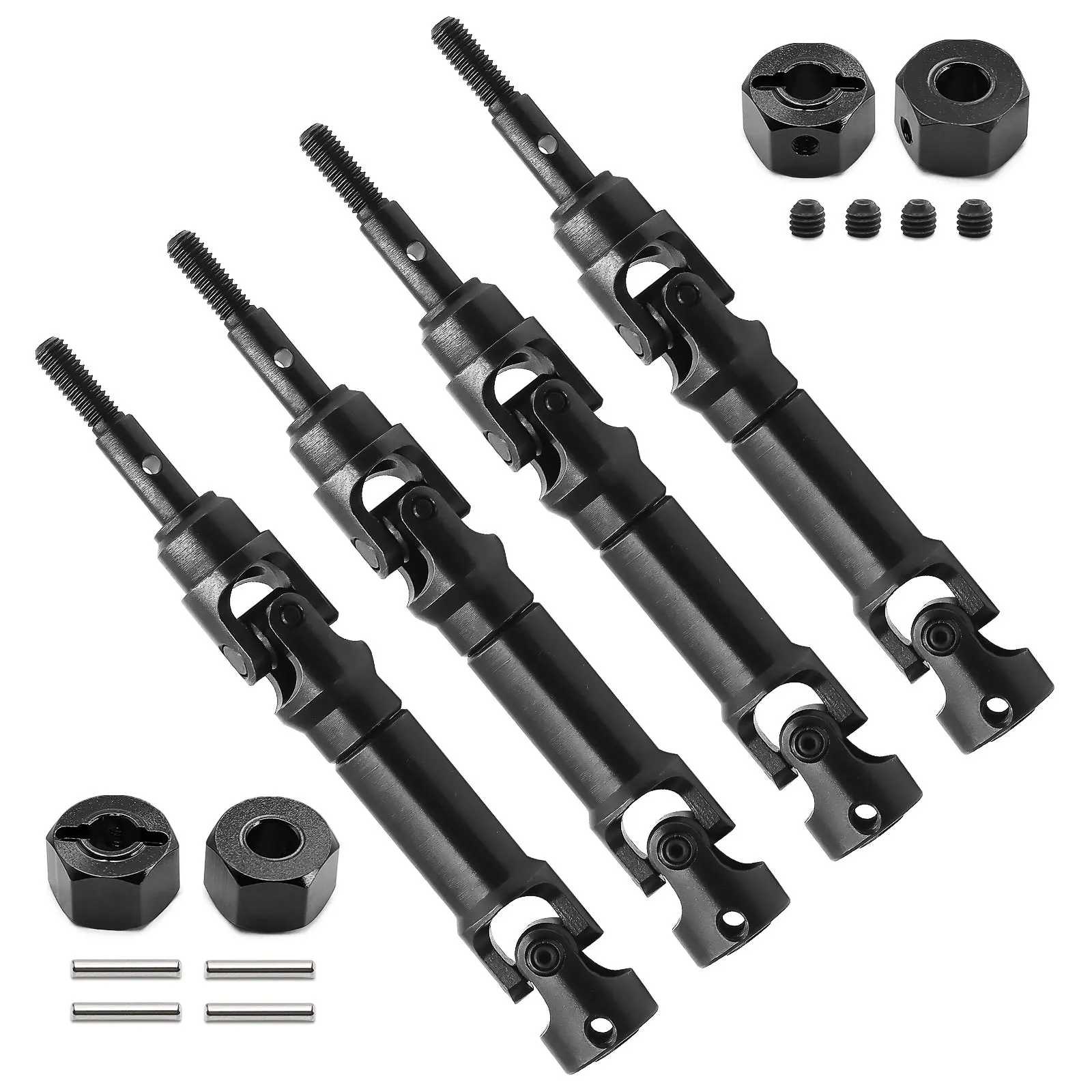 Alberi di trasmissione anteriori e posteriori CVD in acciaio per Traxxas Mini Maxx
