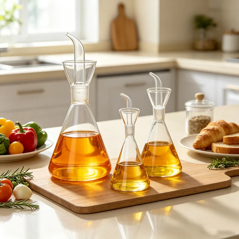 Ölbehälter aus Borosilikatglas – Home Improvement Mall Bewertung und Preis