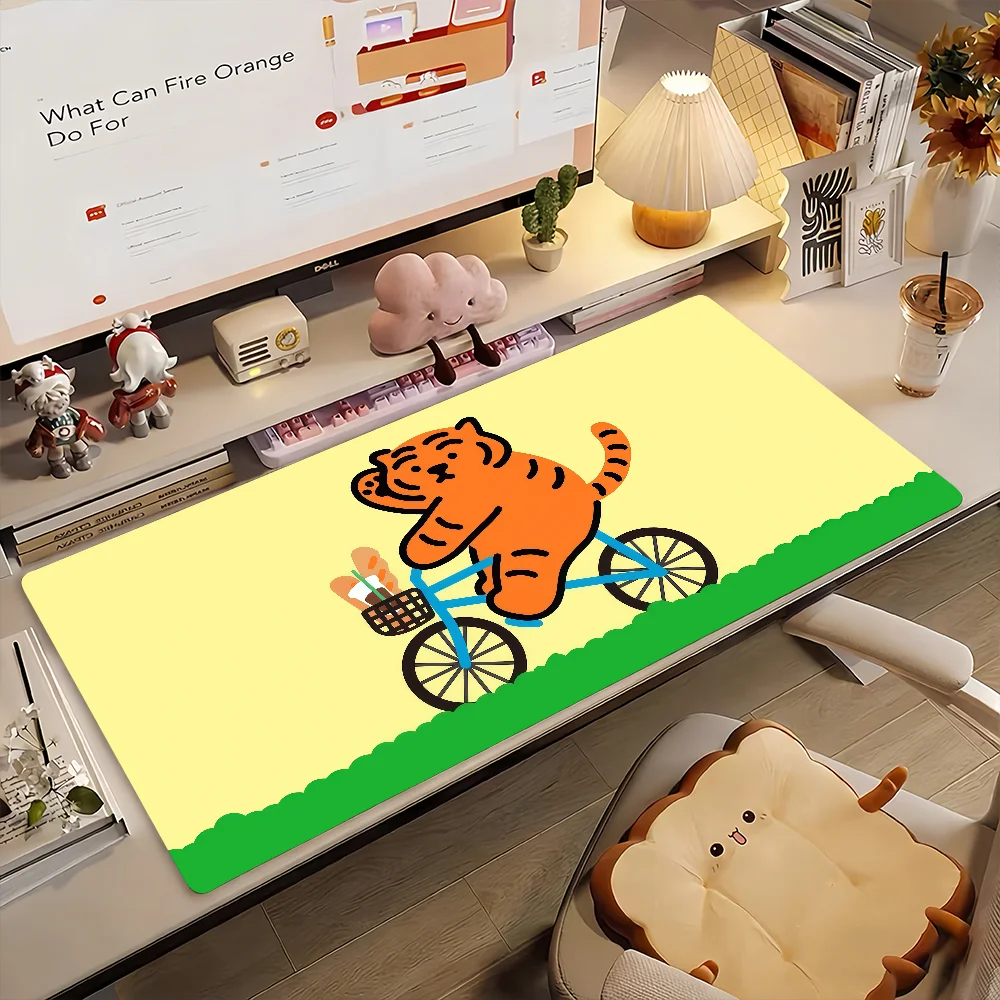 Cartoon D-DINOTAENG Mouse Pad Non-slip Desk Mat PC Laptop Accessories Rubber Office Keyboard Large Gamers Decoracion