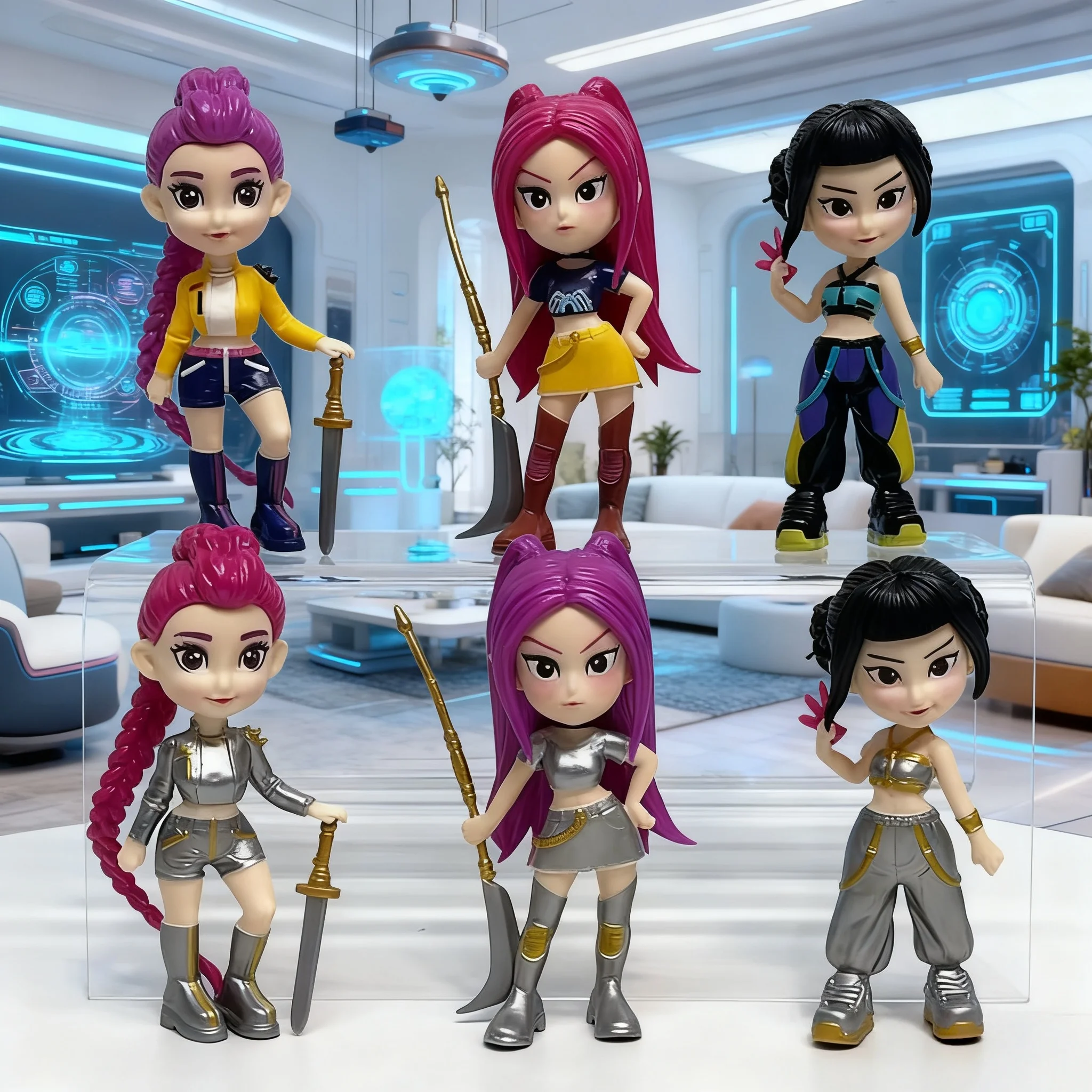 2025 جديد حار أنيمي KPop الشيطان هنتر دمية لعبة من الفينيل رومي ميلا زوي شخصية قناع الفينيل صندوق أعمى الديكور لعبة هدية عيد ميلاد #6