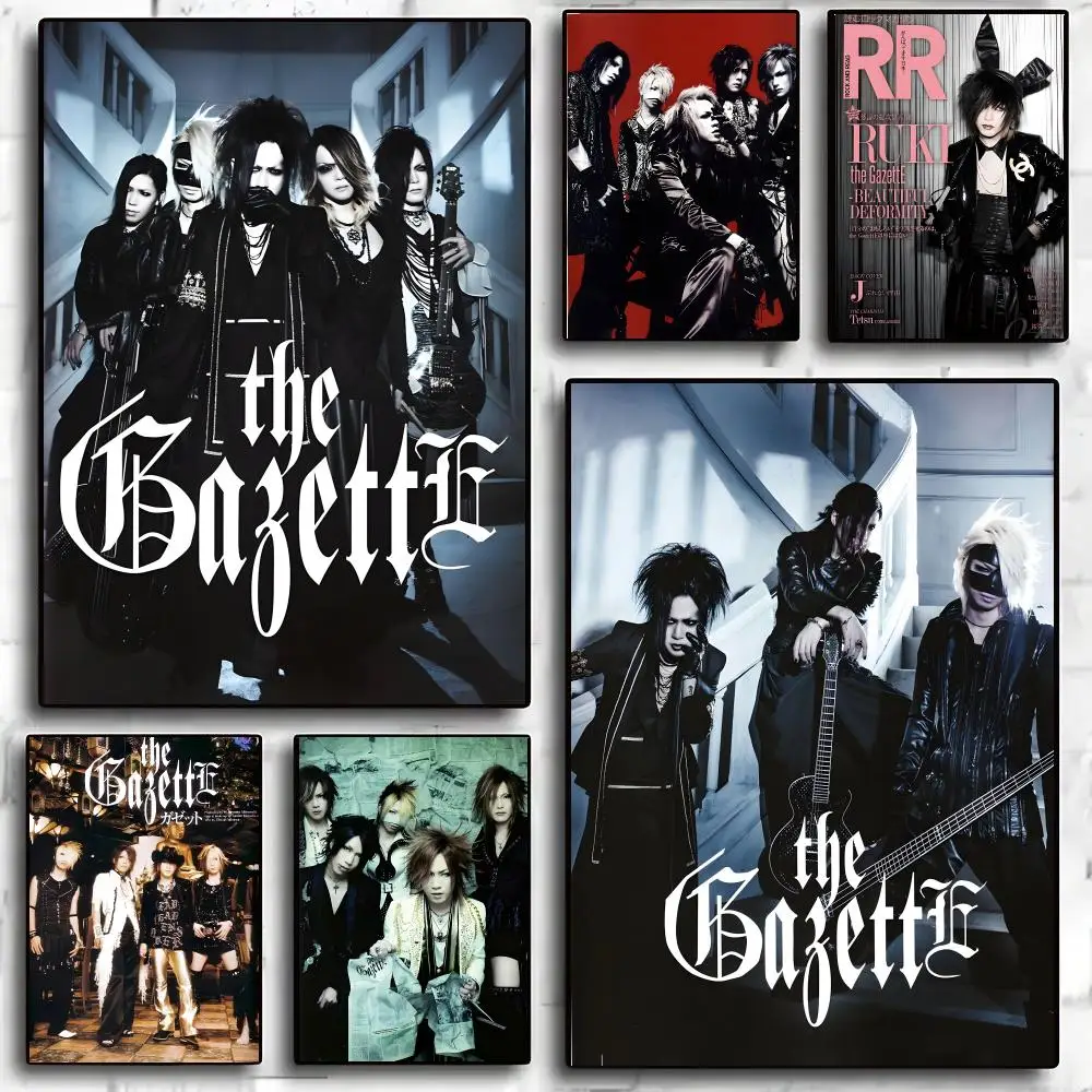 The GazettE Band Visual Kei Poster Living Room Bedroom Party Bar Decor Moisture-proof Art Wall Painting