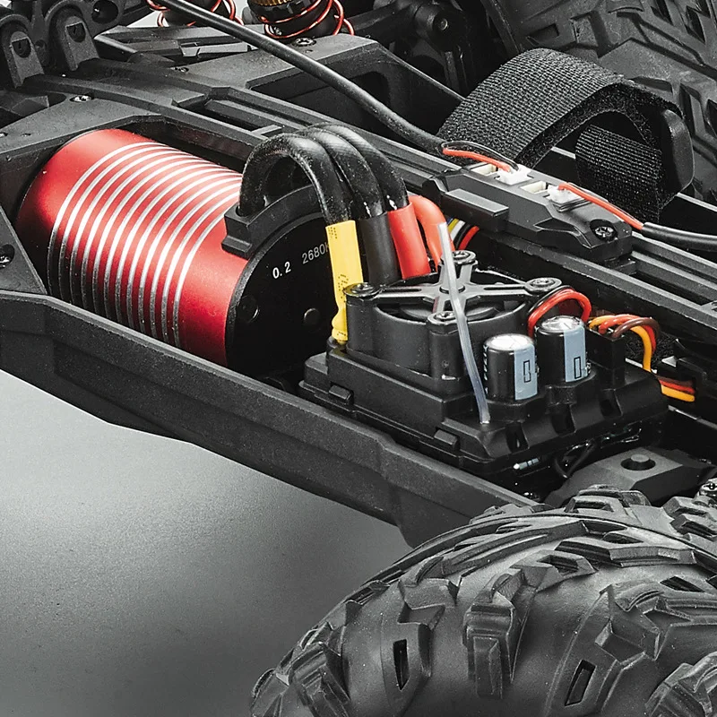 

1:10 4WD автомобиль с дистанционным управлением, высокоскоростной 85 км/ч, внедорожный альпинистский дрифт, гоночный бесщеточный грузовик, IPX4, по металлу, непромокаемый радиоуправляемый автомобиль, игрушки