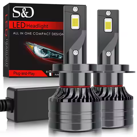 60000LM H7 LED H4 H8 H11 H1 HB3 9005 HB4 HIR2 9012 9004 9007 9008 LED Canbus 120W Car Headlight Bulb CSP 3570 6000K 12V 24V