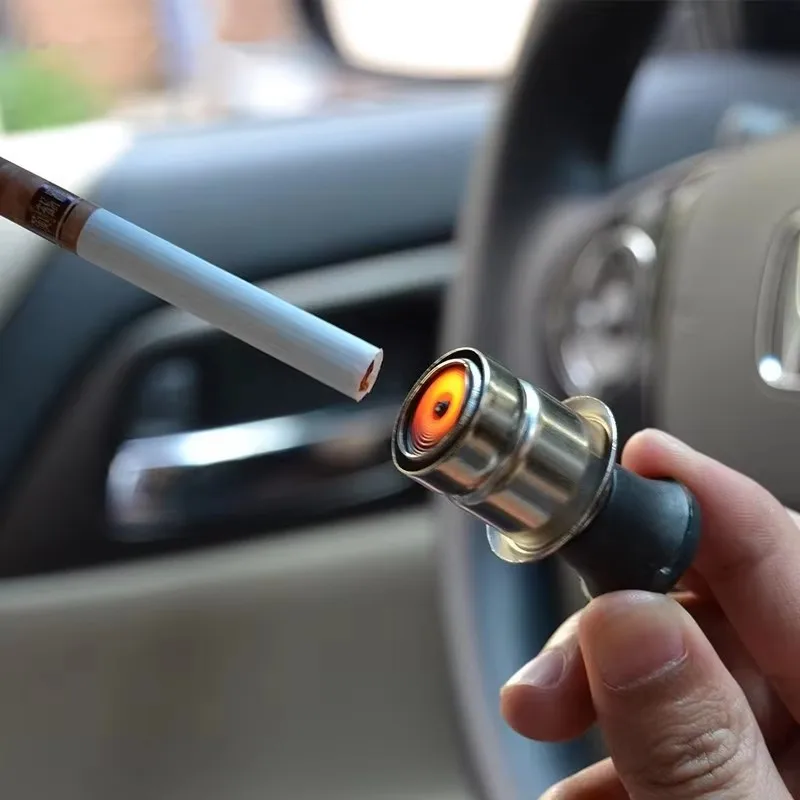 

12V Car Mounted Cigarette Lighter Sub Assembly Cigarette Lighter Car Heater Cigarette Lighter Car Accessories Feuerzeuge