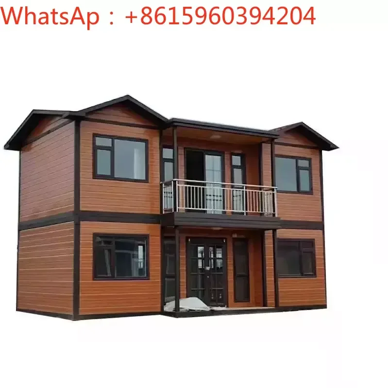 Fragrant villa type customizable size steel structure assembled simple plate house container