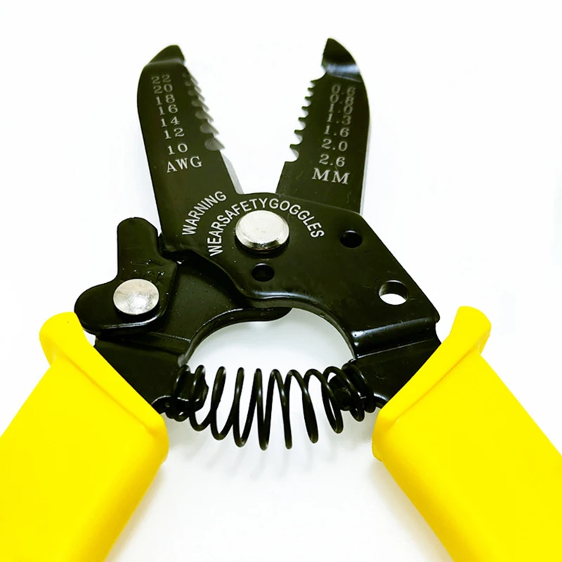 0,6–2,6 mm multifunktionale Abisolierzange zum Kabelschneiden, Crimpklemmen, Zangen, C-RV, professionelle Handwerkzeuge für Elektriker – Detail 6