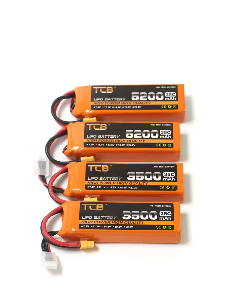 3S 11.1V RC LiPo Battery 1300 1500 1800 2200 2600 3000 6000mAh 25C 35C 60C For RC Aircraft Quadrotor Drone Airplane 3S Batteries