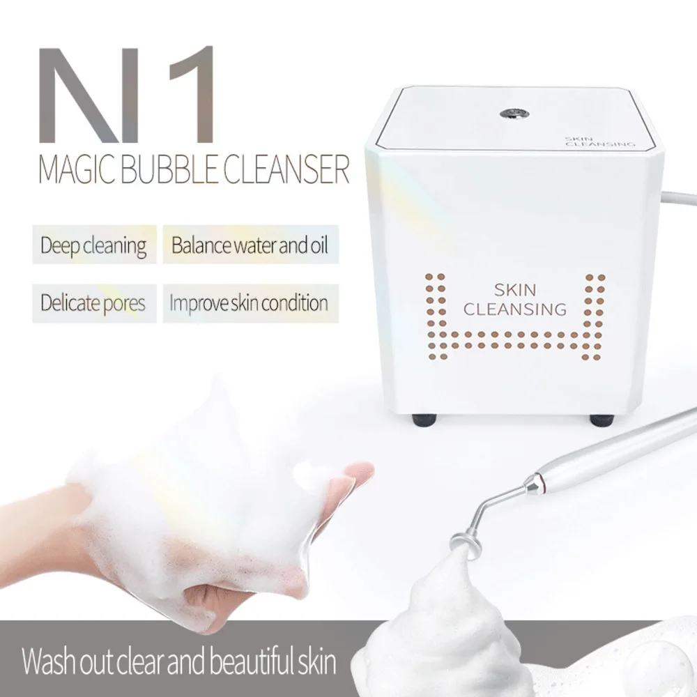 Hydra Bubble Skin Beauty Oxygen Facial Cleaning Ultrasonic Skin Scrubber Deep Face Cleaning Super Bubble Hydro Machine