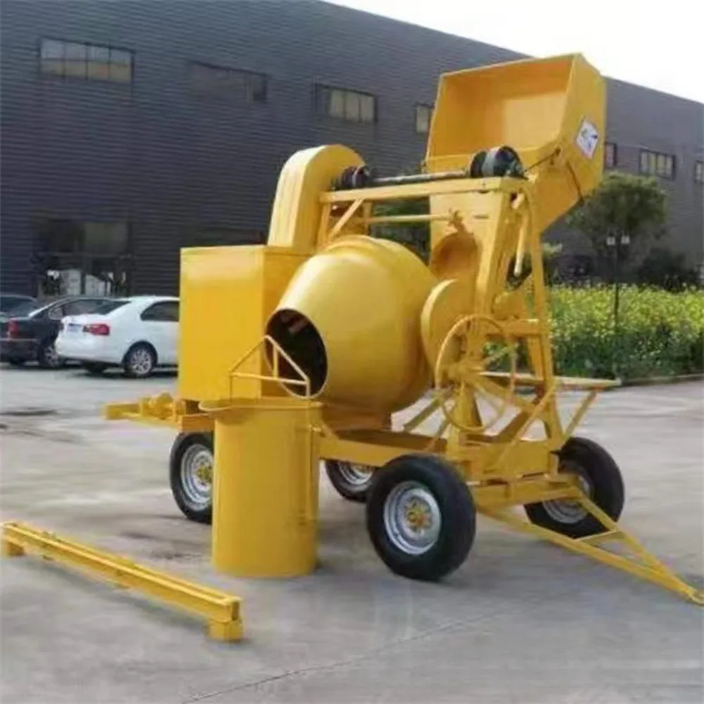 350 Type Concrete Self-Loading Cement Integrated Machine Diesel Mixer For Construction Site