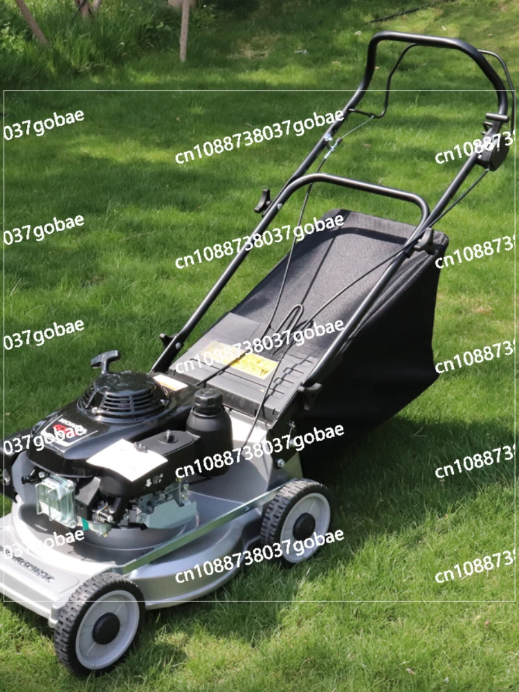 Lawn Mower Gasoline Engine Trolley Garden Mower Household Self-Propelled Lawn Pruning Machine