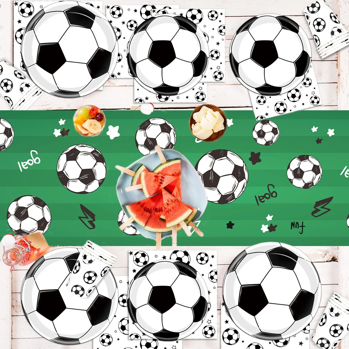 Soccer Table Runner Decors Pol - Outdoor Sport News review and price