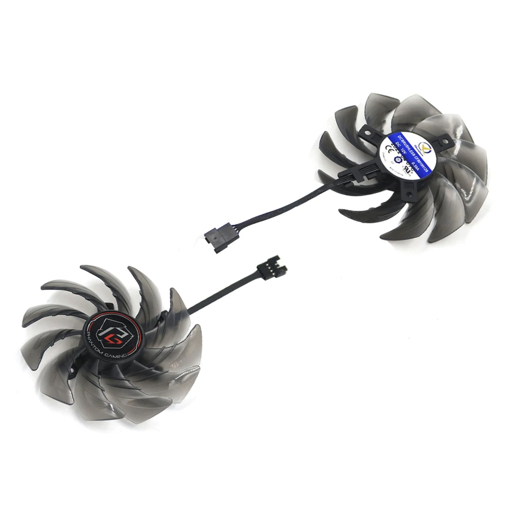 Video Card Fan Replacement For Asrock Intel ARC A770 PG Graphics Card Cooling Fan with Shell RGB New Original