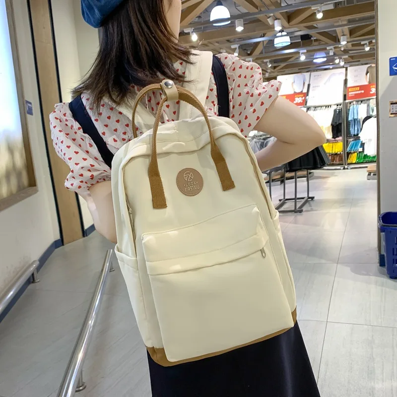 حقيبة ظهر كلاسيكية أصلية للطلاب مقاومة للماء للسفر والكمبيوتر المحمول للرجال حقيبة كمبيوتر عصرية حقيبة مدرسية للفتيات #1