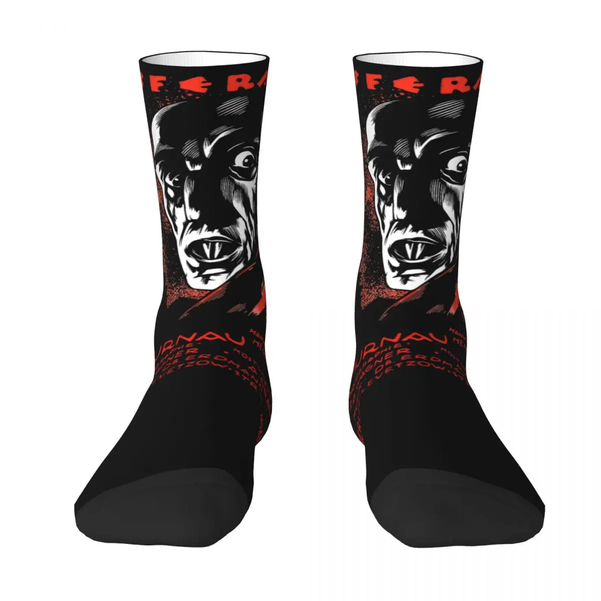 NOSFERATU STARE Nosferatu The Vampire Socks for Women Men Accessories All Season Comfortable Long Socks Sweat Absorbing