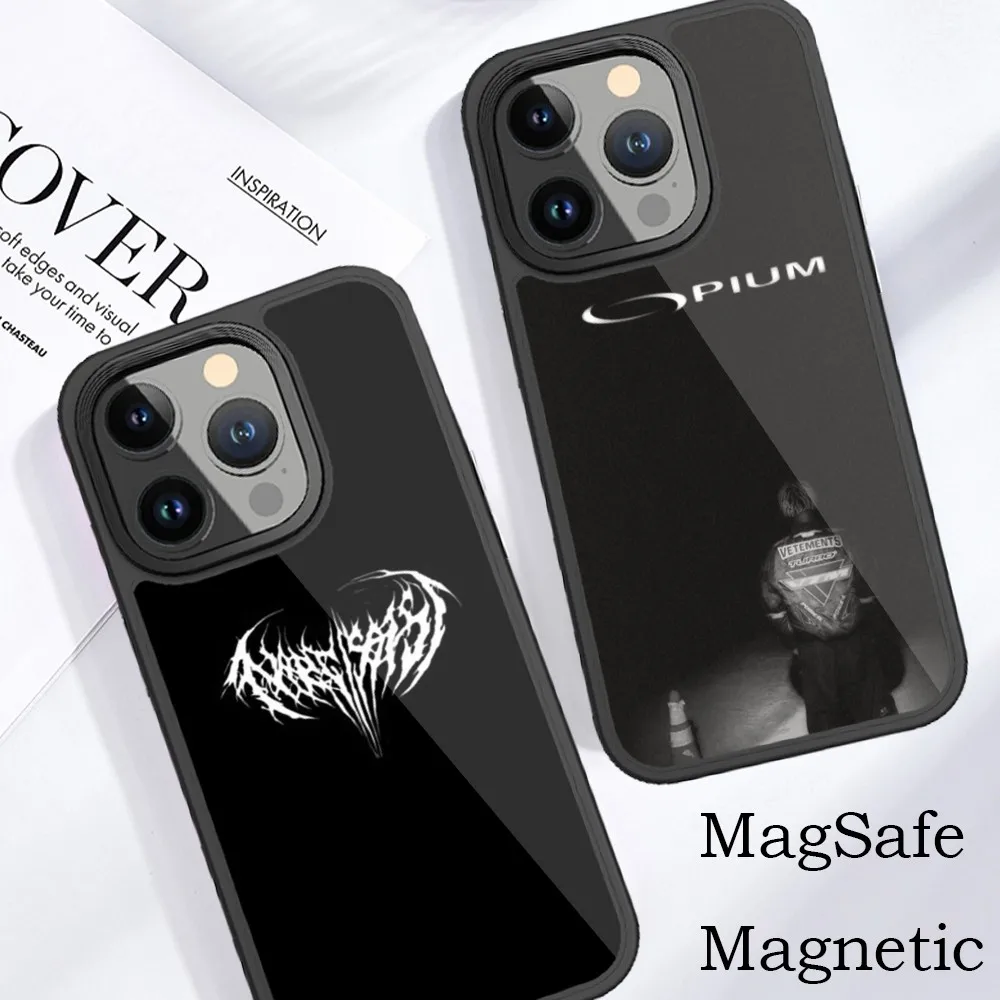 Ken Carson Rapper Phone Case For iPhone 15 14 13 12 11 Pro Max Plus Phone Magnetic for Macsafe Cases Cover