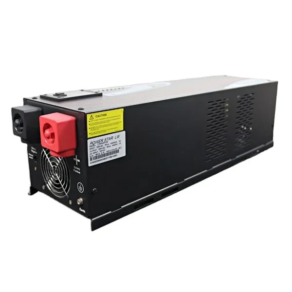 3KW 12v 48v Pure Sine Wave Inverter Charger 24Vdc 240Vac Input to 120V 240V AC Split Phase Output 9000w Surge battery 