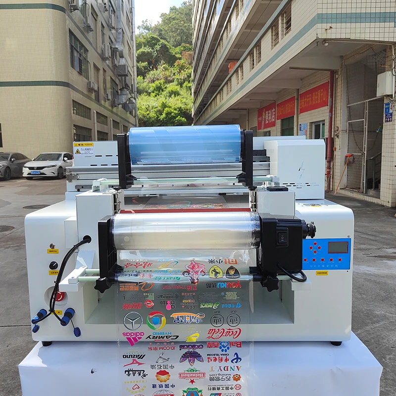 Small Business 60*50Cm Uv Printer Flatbed Canvas Metal Poster Printing Machine 6050 Uv Printer Flabted And Roll
