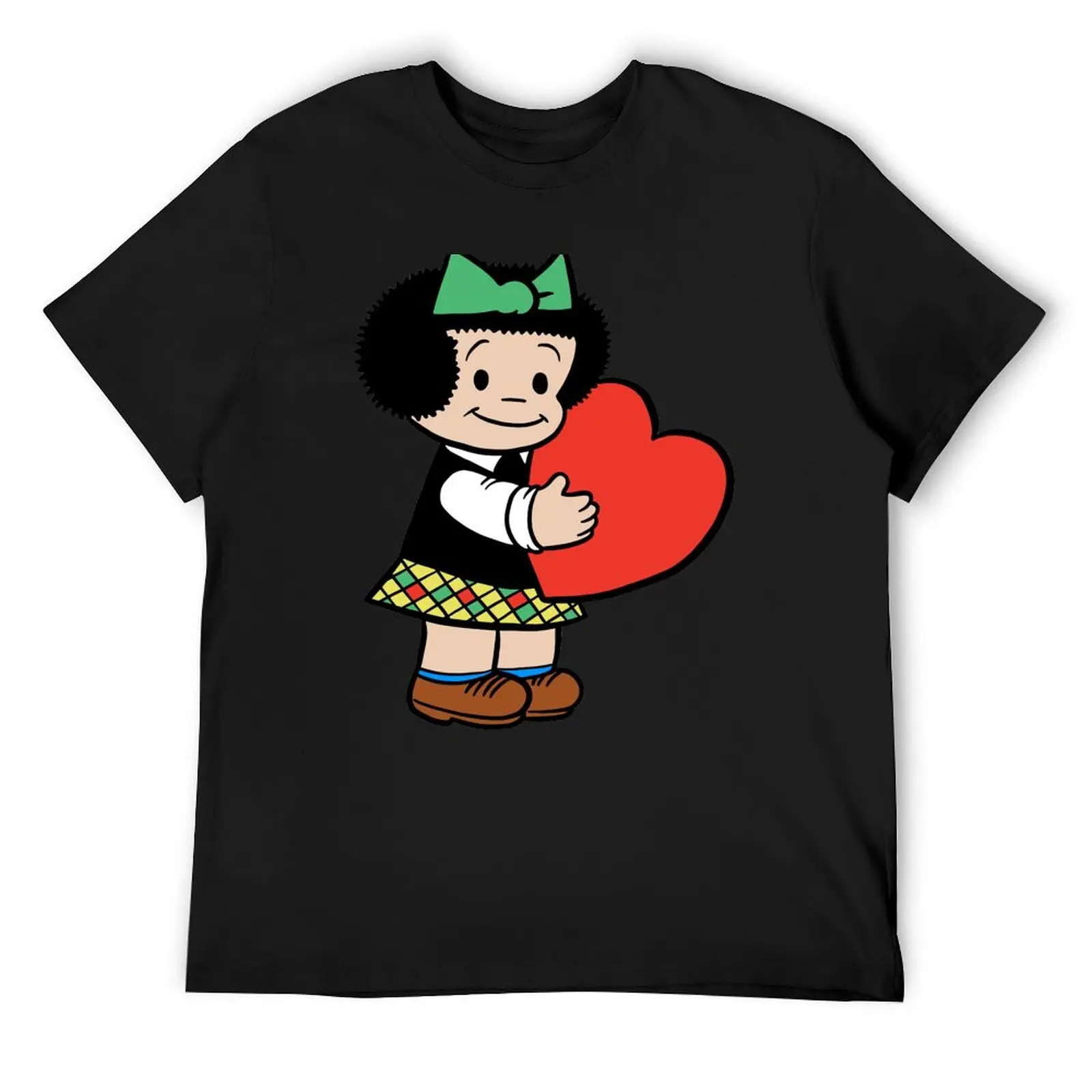 Nancy Holds Your Heart T-Shirt plus size tops custom t shirt vintage anime clothes fruit of the loom mens t shirts