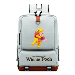 Disney Winnie the Pooh Backpacks For Boys Girls School Bags Rucksack Teenagers Children Daily Travel Backpack Mochila