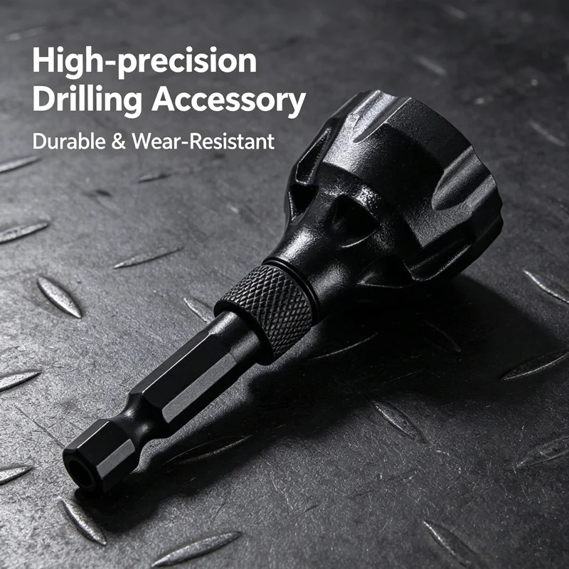 6.35mm Hex Shank External Deburr Chamfer Bit Hard Steel Three Cutter For Screw Bolt Outer Edge Burr Cleaning Trimming Supplies