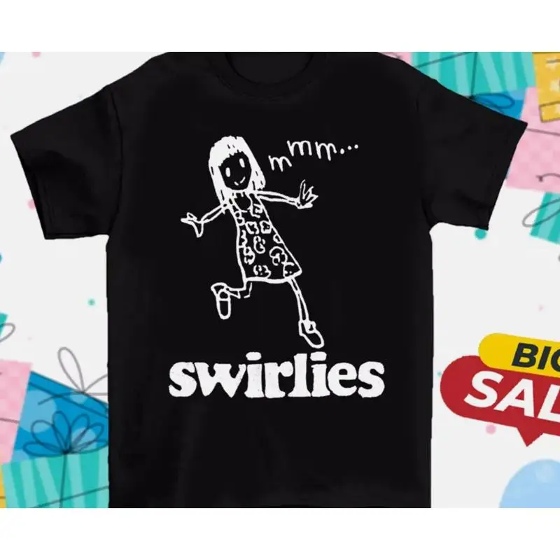 Swirlies Band M Adult T Shirt All Size S 5Xl