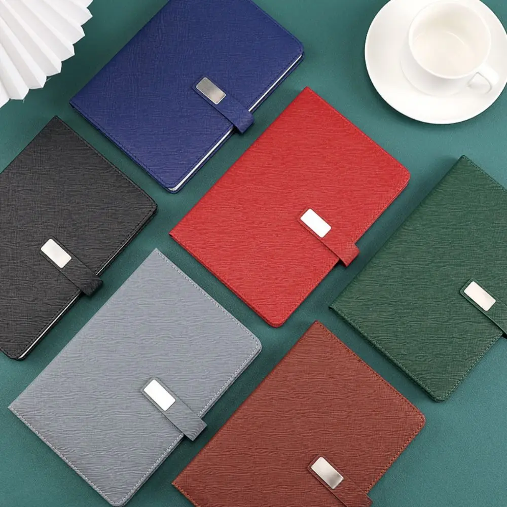 PU Leather Corporate Gifts Set Stylus Pen Refill Set Notebook Pen Set Customized Printing Flash Drive Meeting Notepad