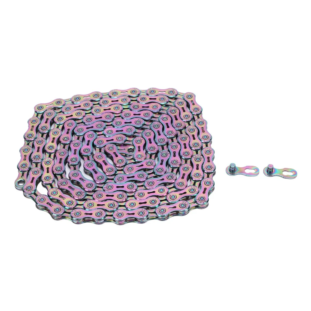 

12 Speed Bike Chain 126 Links High Carbon Steel Road Bike Chain Extra Lightweight High Performance Bike Drivetrain Chain