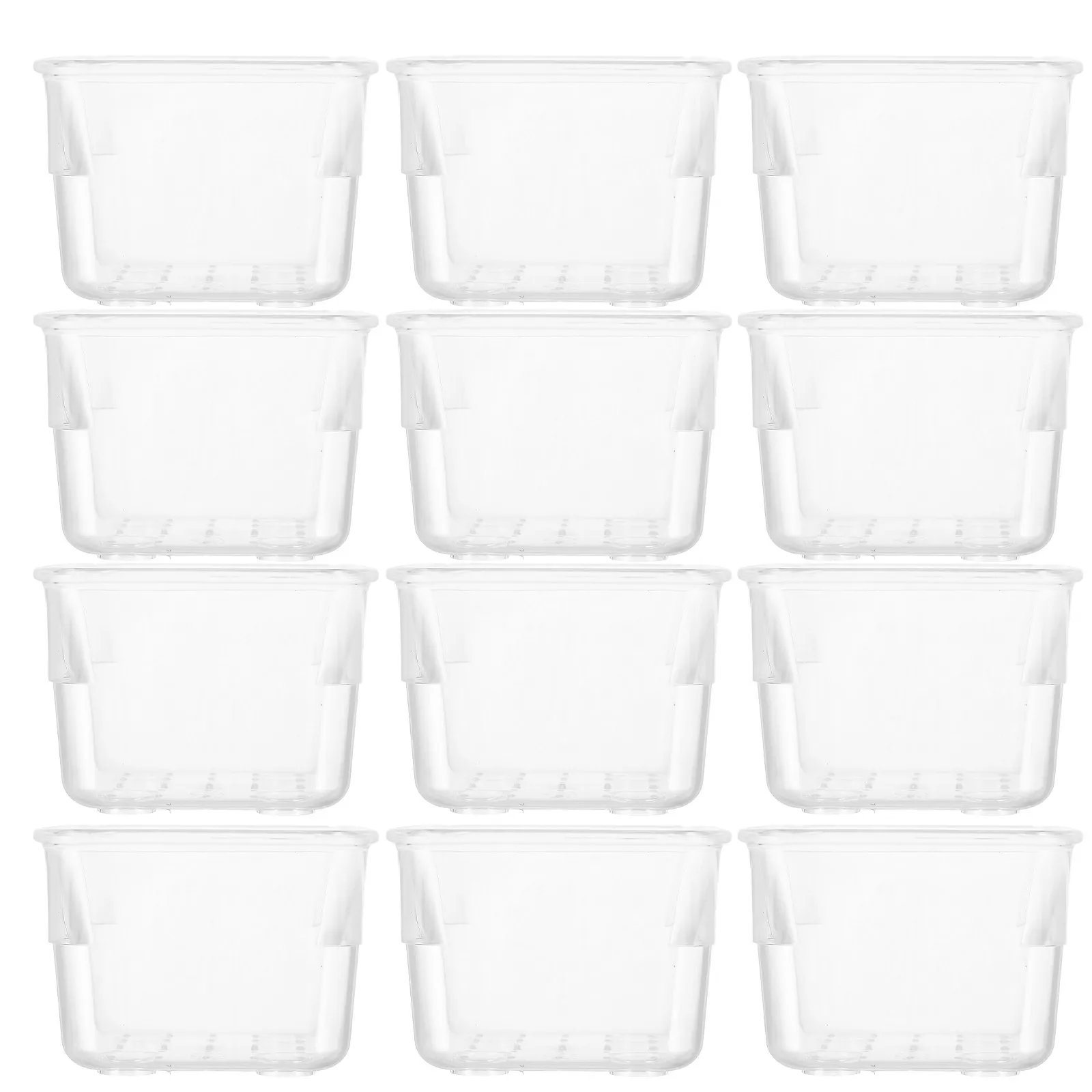 

Набор из 24 прозрачных пластиковых органайзеров для ящиков, для хранения косметики, украшений и мелких предметов