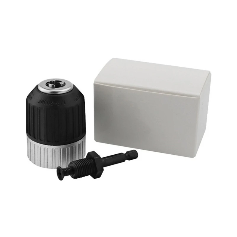 1.5-13Mm 1/2Inch-20 Locking Keyless Drill Adapter Tighten Drill Adapter high quality