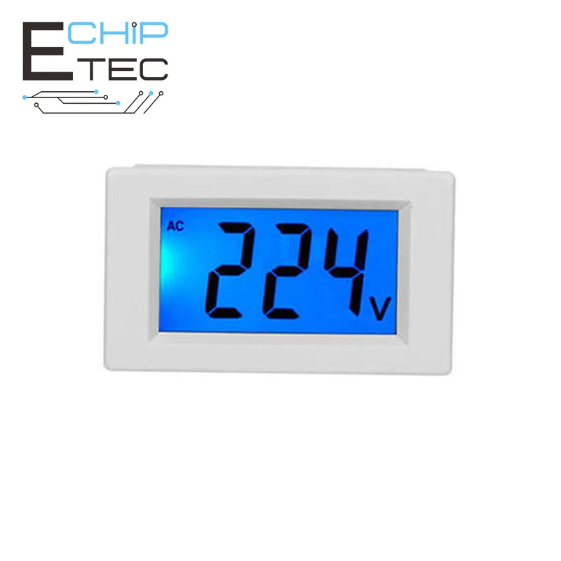 

D85-2042A 100A Digital Display Voltmeter Ammeter Voltage Current Measuring Meter Tester Single/Double Display