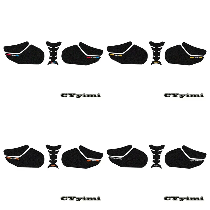 For  CBR1000RR 2004 2005 2006 2007 CBR 1000RR  Anti slip Fuel Tank Pad Side Gas Knee Grip Traction Pads