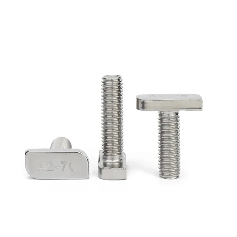 T Slot Bolt 304 Stainless Steel for Aluminum Extrusion Channel and Industrial Frame Assembly Flexible Mountinn Industrial Frames