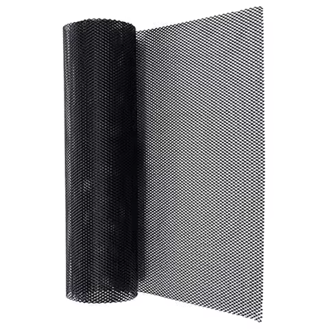 100x33cm Aluminum Alloy Car Grill Mesh Diamond Hole Racing Car Bumper Grille Net Grid Ventilation Grille Vent Tuning Protector