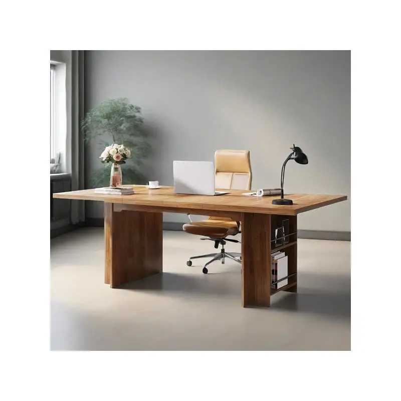 مكتب مريح مع ارتفاع قابل للتعديل وحلول تخزين للمنزل والعمل #2