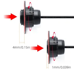 16.5MM/0.64in Calibre Original Embedded Flat Parking Sensor Parktronic Reverse Ultrasonic Matte  Black Grey Silver  for Backup R