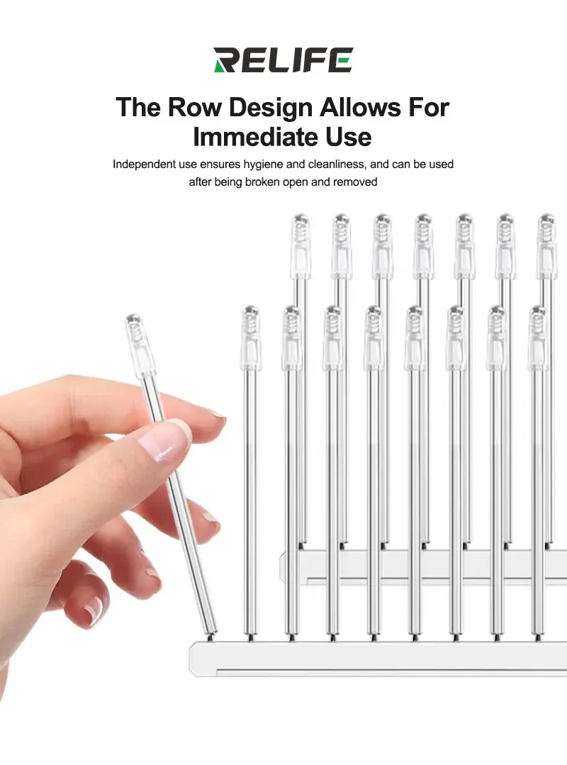 RELIFE RL-094 48PCS Kameraobjektivreiniger Stick Kunstharz Gel Stick für Handy Kameraobjektiv Staub Keine Beschädigung des Chips – Detail 5