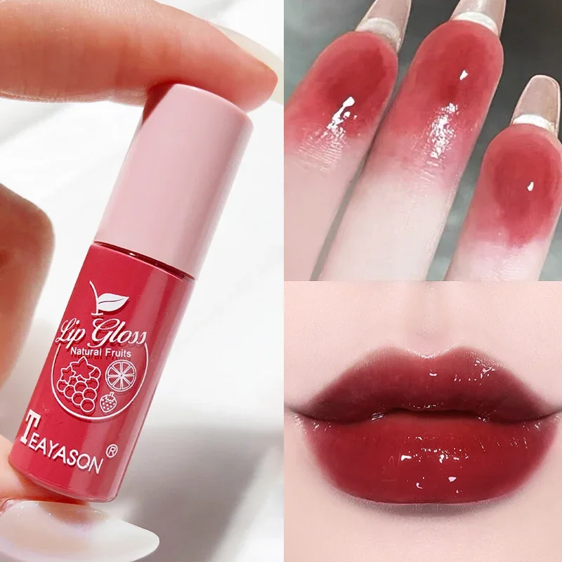 Mini 10 Colors Liquid Lip Gloss Waterproof Non-stick 24 Hours Long Lasting Velvet Matte Lipstick Lip Gloss Cosmetic Makeup Care