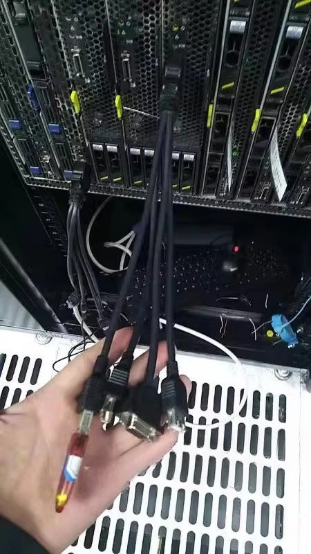 

Для сервера Huawei USB/VGA-адаптерный кабель Тестовый кабель Кабель IT-оборудования/тестовый кабель D26 Male
