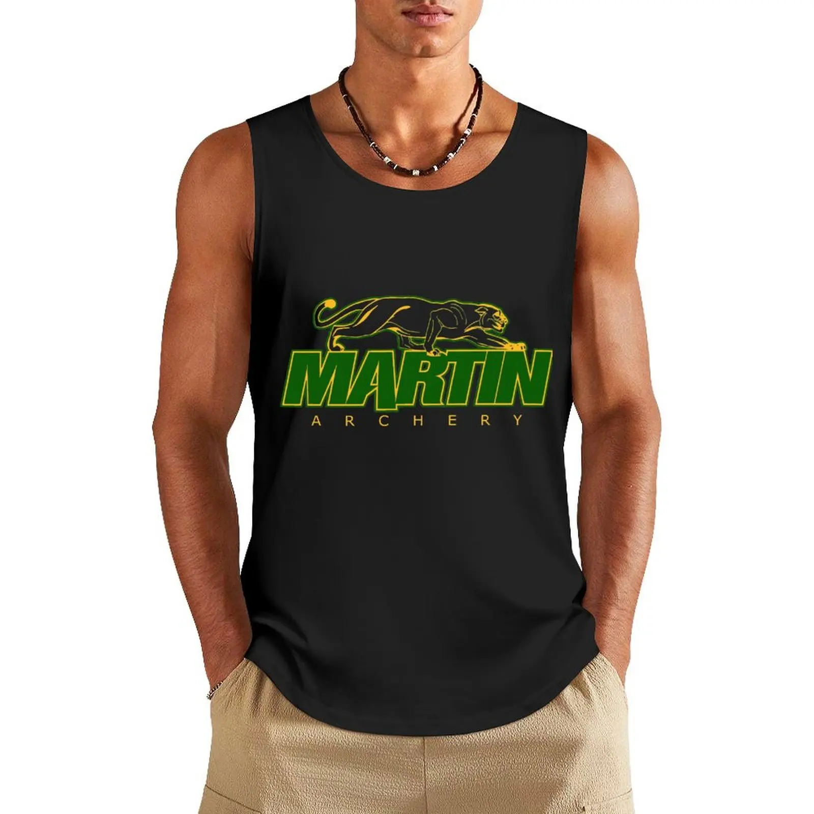 

MARTIN ARCHERY LOGO CROSSBOW ARROW Tank Top anime gym bodybuilding t-shirt gym t-shirts man