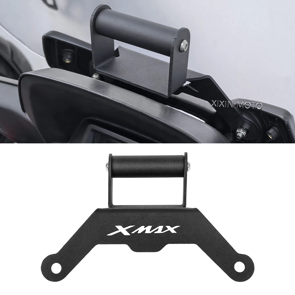 

For YAMAHA XMAX300 XMAX X-MAX 300 400 250 125 2022 2023 2024 2025 Motorcycle Accessories GPS Navigation Bracket Phone Bracket