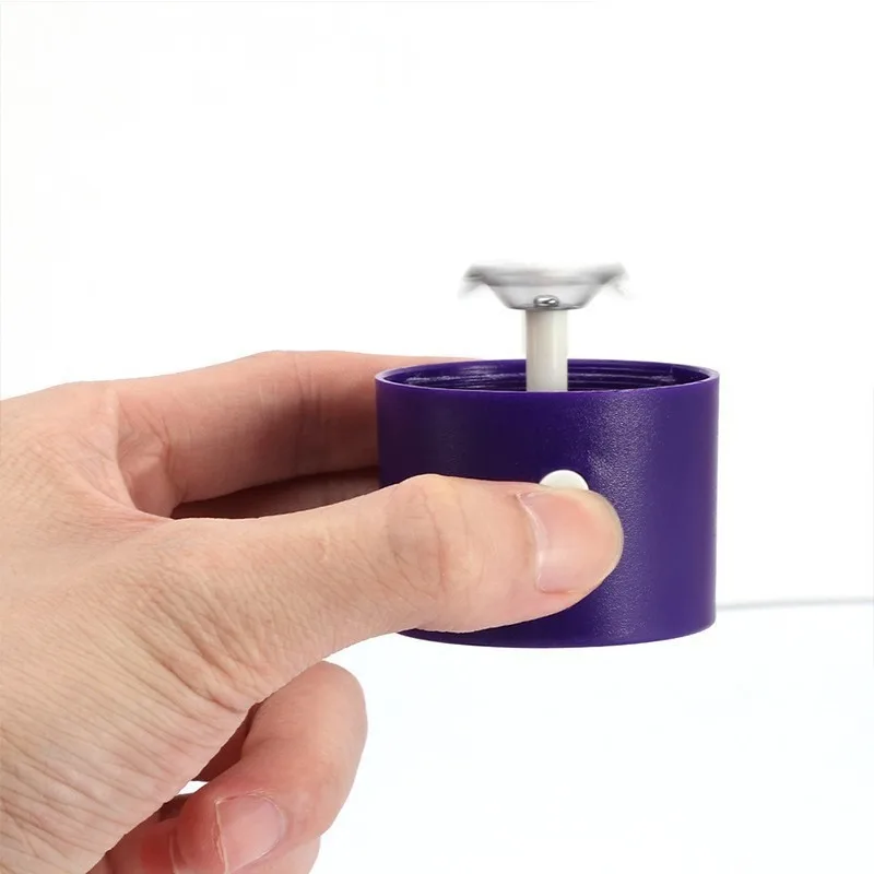 Electric Herb Grinder, USB Rechargeable Metal Tobacco Spice Crusher with Crank Handle, Portable Electric Muller Machine