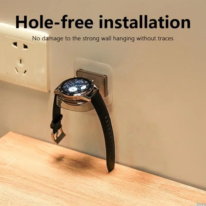 R91A космическая эффективная настенная подставка для подвесной подставки зарядка подходящая для часа серия 1 до серии 8 дома