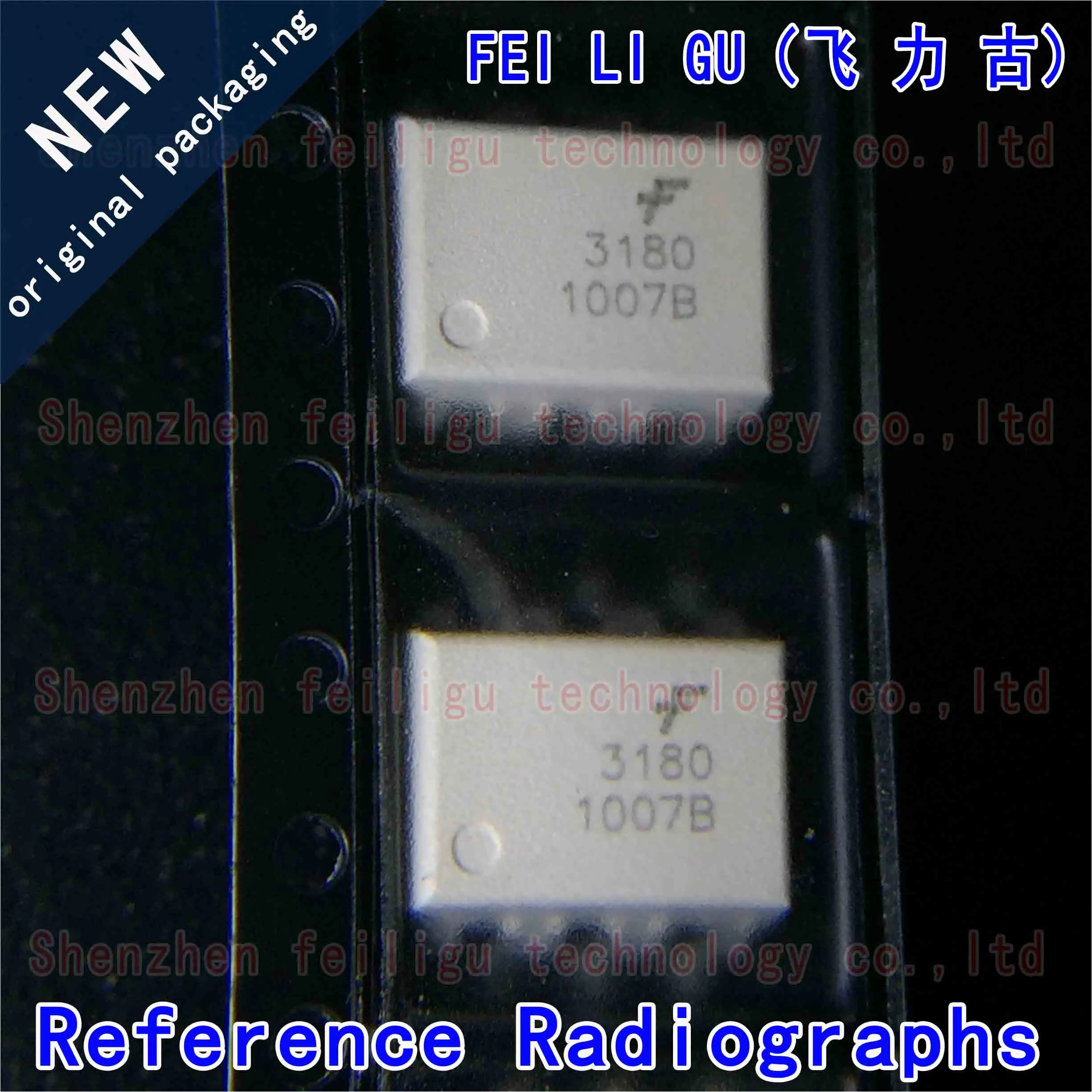 1~30PCS 100% New Original FOD3180SDV FOD3180SD FOD3180 Silkscreen:3180 Package:SOP8 2.5A Gate Driver Optocoupler