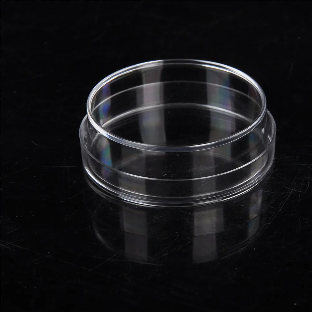 10 Pcs Disposable Plastic Petri Dishes With Lids 35x15mm Biomedical Laboratory Supplies Cell Culture Dishes